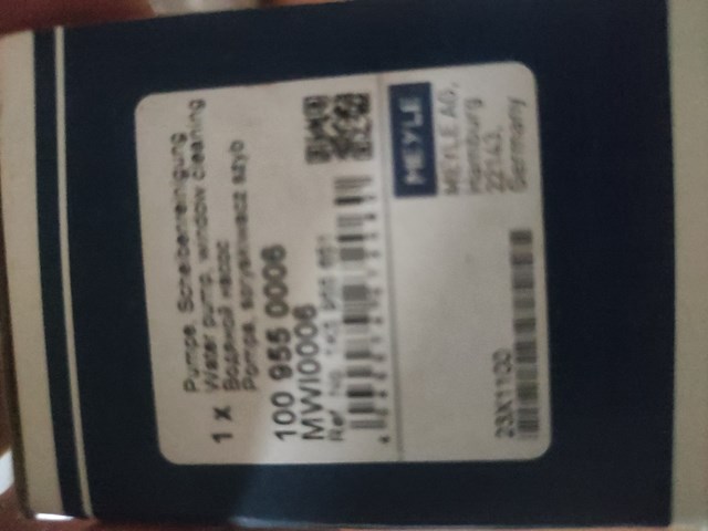 1009550006 MEYLE Насос-мотор омывателя стекла переднего купить в Ирпень