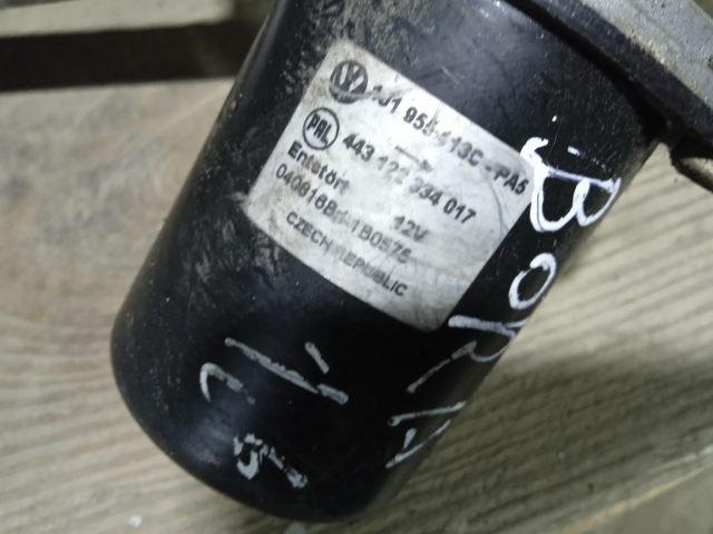 Мотор стеклоочистителя стекла (трапеции) 1J1955113C VAG