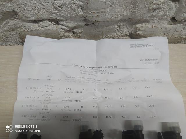 0445116016 BOSCH Топливные форсунки купить в Каменское