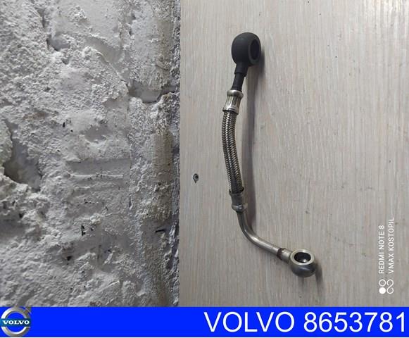 Трубка/шланг подачи масла к турбине 8653781 VOLVO