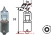 Лампочка накаливания H6W12 MAGNETI MARELLI