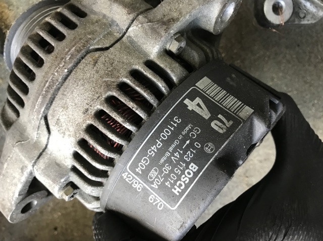 Генератор автомобильный 0123115014 HONDA
