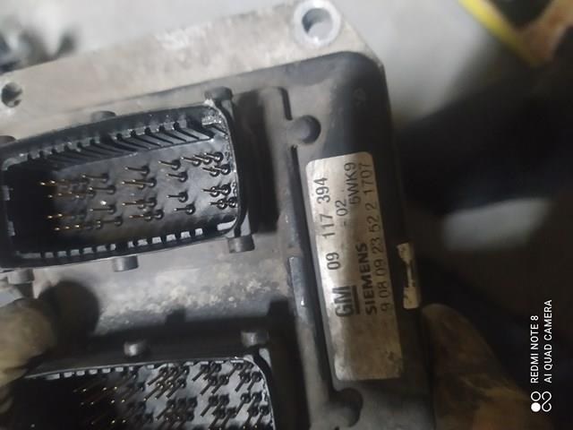 Мозги двигателя 09117394 OPEL
