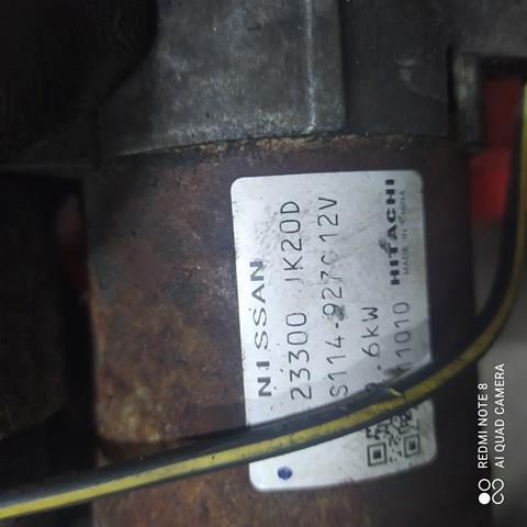 Стартер автомобиля 23300JK20D NISSAN