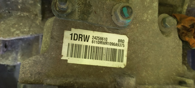Коробка автомат в сборе 24259610 GM