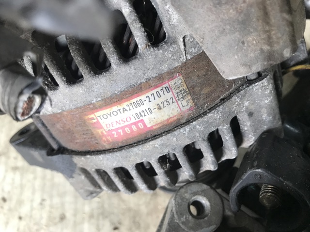 Генератор автомобиля 2706027070 TOYOTA