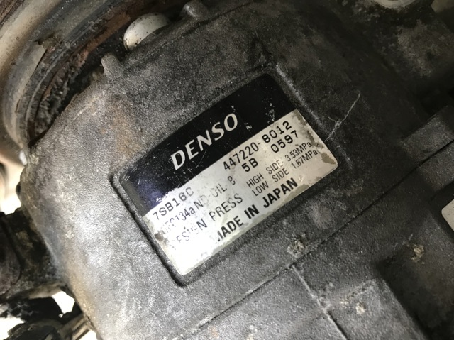 Компрессор климатической установки 4472208012 DENSO