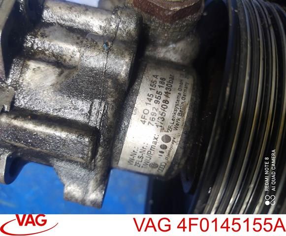 Насос гидроусилителя механизма рулевого управления 4F0145155A VAG