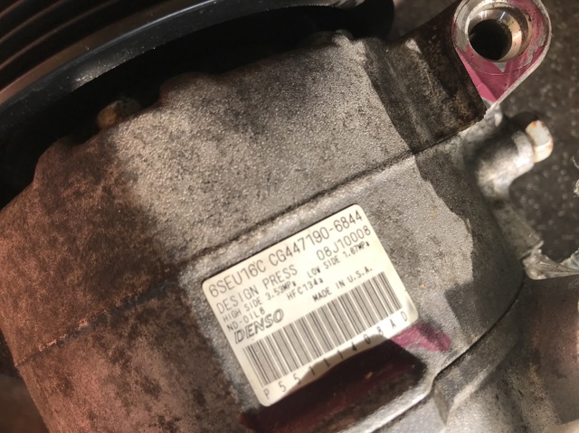 Компрессор хладагента 55111408AD CHRYSLER