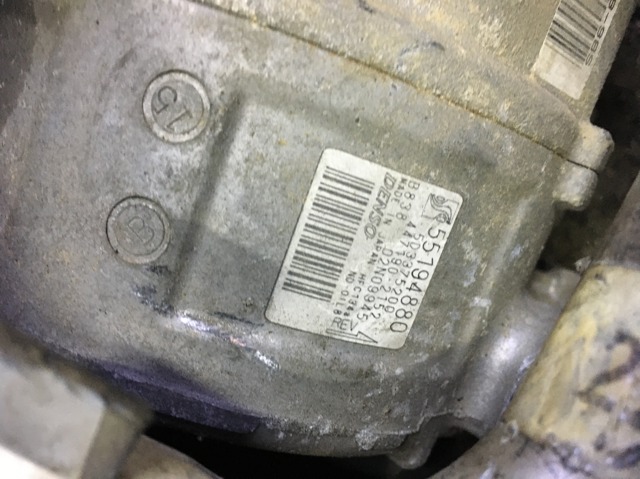 Компрессор климатической установки 55194880 FIAT