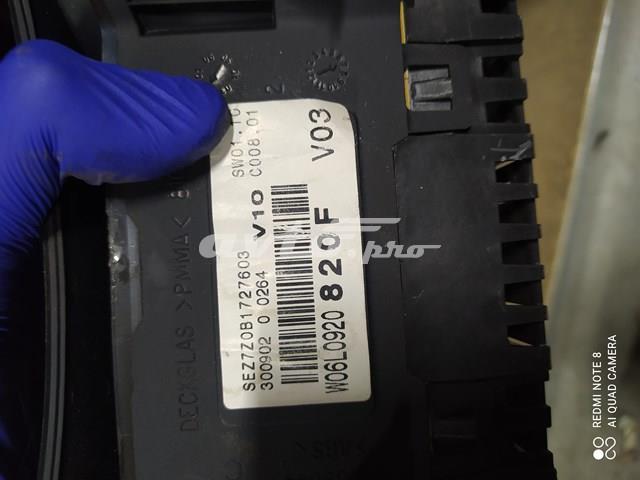 Щиток приборов 6L0920820F VAG