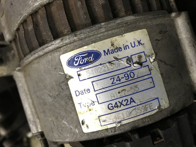 Генератор автомобильный 864F10K359F FORD