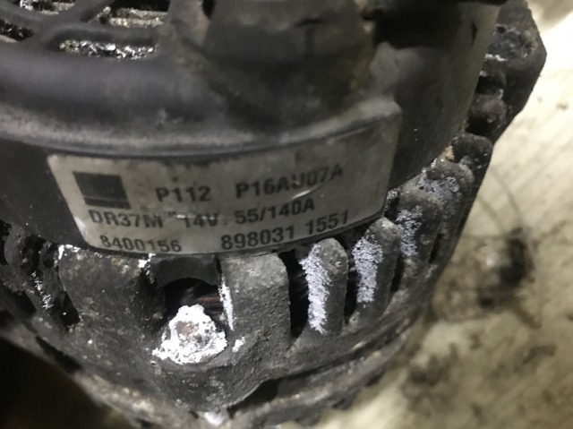 Генератор автомобильный 8980311551 OPEL