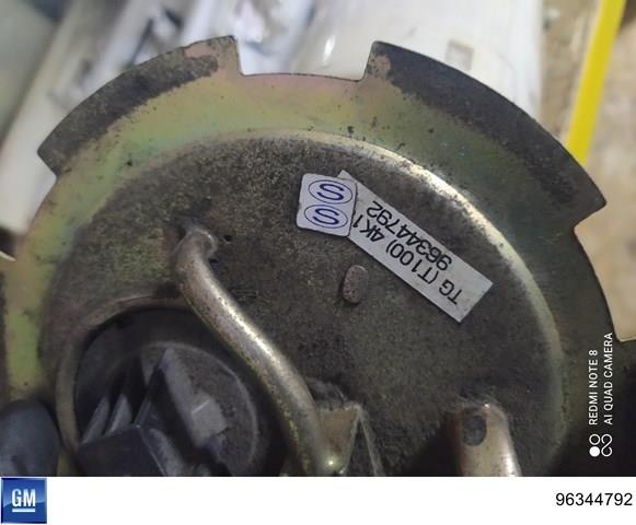 Модуль топливного насоса 96344792 GM