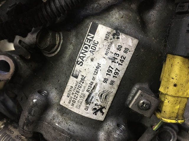 9819711380 PEUGEOT Компрессор кондиционера купить в Киев