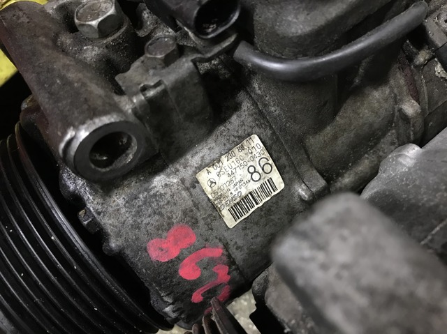 Компрессор системы кондиционирования A0012308611 MERCEDES