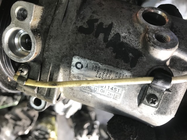 Компрессор климатической установки A1322300011 MERCEDES