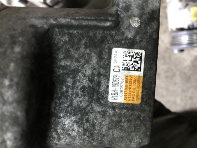 Компрессор кондиционера H1BH19D629CA FORD