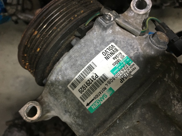 Компрессор кондиционера P31291929 FORD