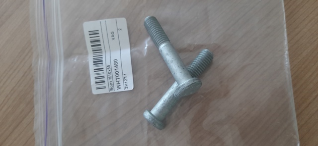 Болт переднего рычага, верхнего WHT001480 VAG