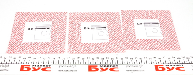 MAHLE 00101N0 Кольца поршневые на 1 цилиндр, STD. в наличии Черкассы