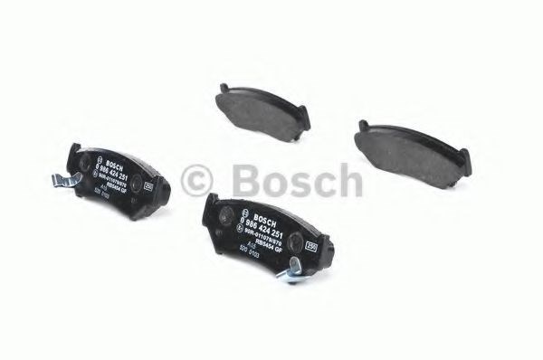 Передние тормозные колодки 0986424251 BOSCH