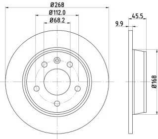 KAMOKA 1031694 Тормозные диски в наличии Винница