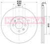 Диск тормозной передний 1033026 KAMOKA