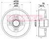 Тормозной барабан 104014 KAMOKA