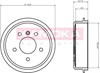 Тормозной барабан 104045 KAMOKA