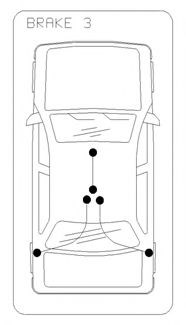 Трос ручного гальма зад ford c-max (dm2) 2007/02- 105370