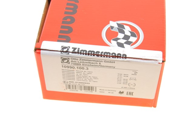 Барабанные колодки 109901003 ZIMMERMANN