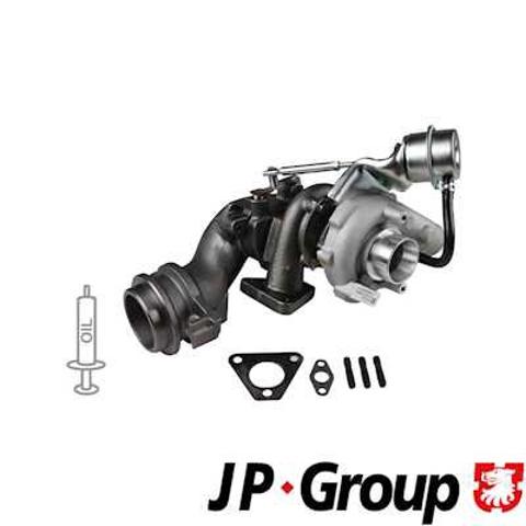 Турбонаддув 1117400100 JP GROUP