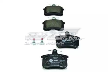 Задние дисковые колодки 1163705810 JP GROUP