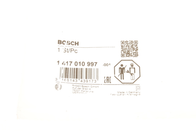 Ремкомплект форсунки 1417010997 BOSCH