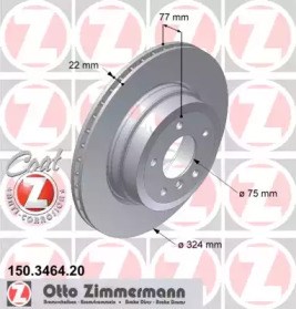 Тормозной диск 150346420 ZIMMERMANN