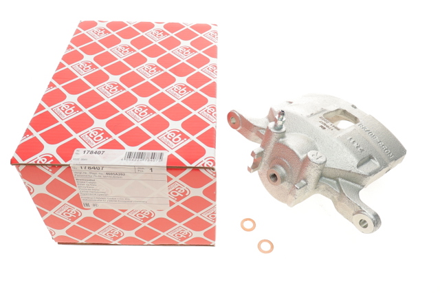 Суппорт тормозной, передний, правый 178407 FEBI