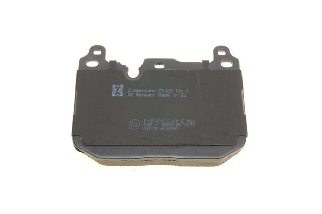 Передние тормозные колодки 250281601 ZIMMERMANN