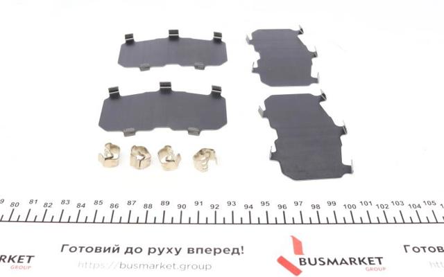 Колодки тормозные 257251551 ZIMMERMANN
