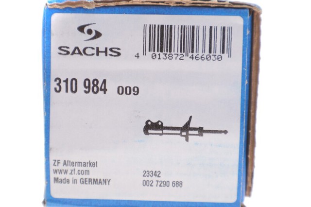 Подвеска амортизатора/аморт. стойки 310984 SACHS
