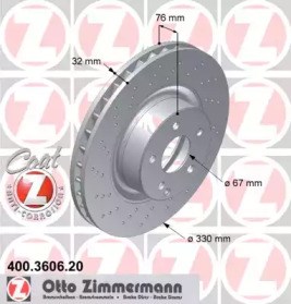 Ротор тормозной 400360620 ZIMMERMANN