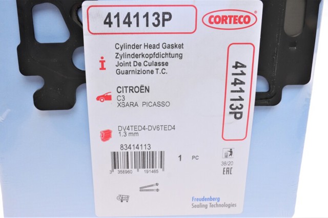 Прокладка ГБЦ 414113P CORTECO