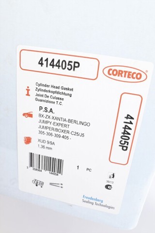 Прокладка головки блока 414405P CORTECO
