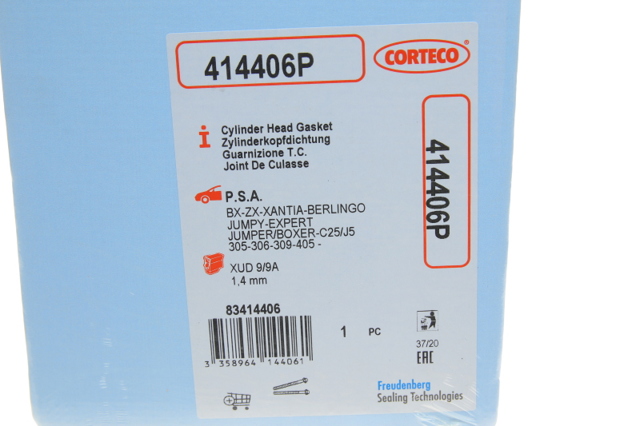 CORTECO 414406P Прокладка ГБЦ в наличии Николаев