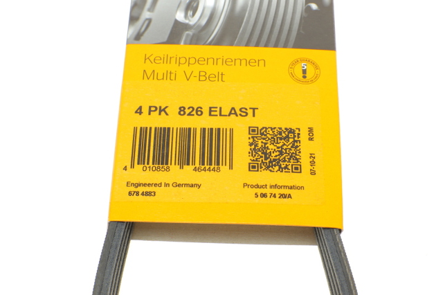 Клиновый ремень 4PK826ELAST CONTINENTAL