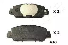 Колодки 5004438 ASHIKA