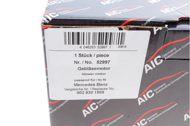 Вентилятор печки 52997 AIC