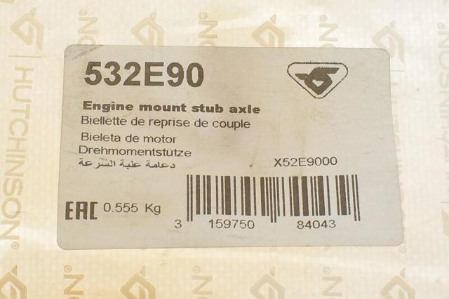 Правая подушка двигателя 532E90 HUTCHINSON