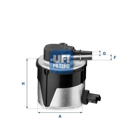Фильтр-отстойник топлива грубой очистки 5517000 UFI