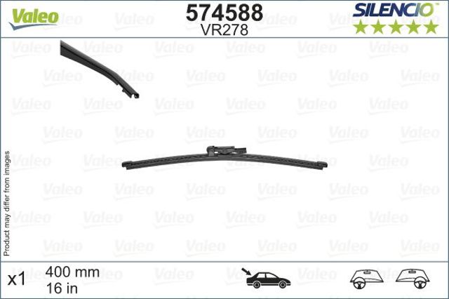 дворник заднего стекла 574588 VALEO